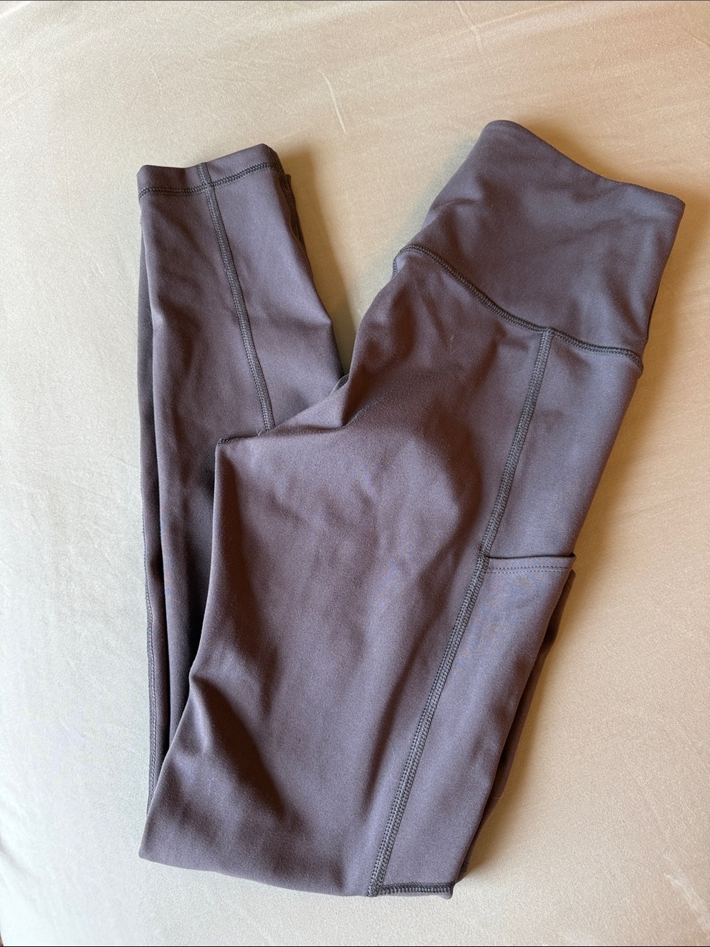 American Eagle Outfitters High-Waist Leggings in dark gray